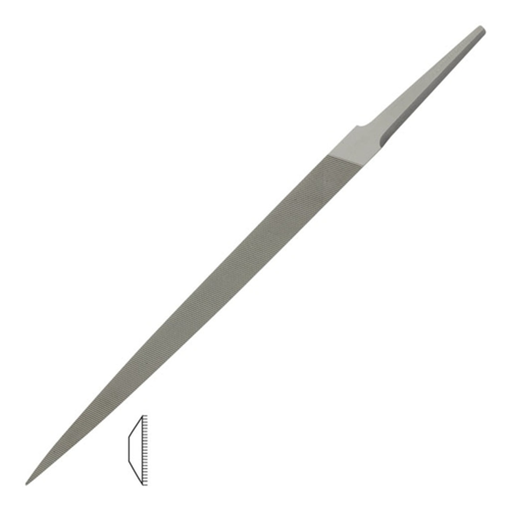 Grobet USA® Barrette 4" Cut 00 Swiss Pattern Precision File
