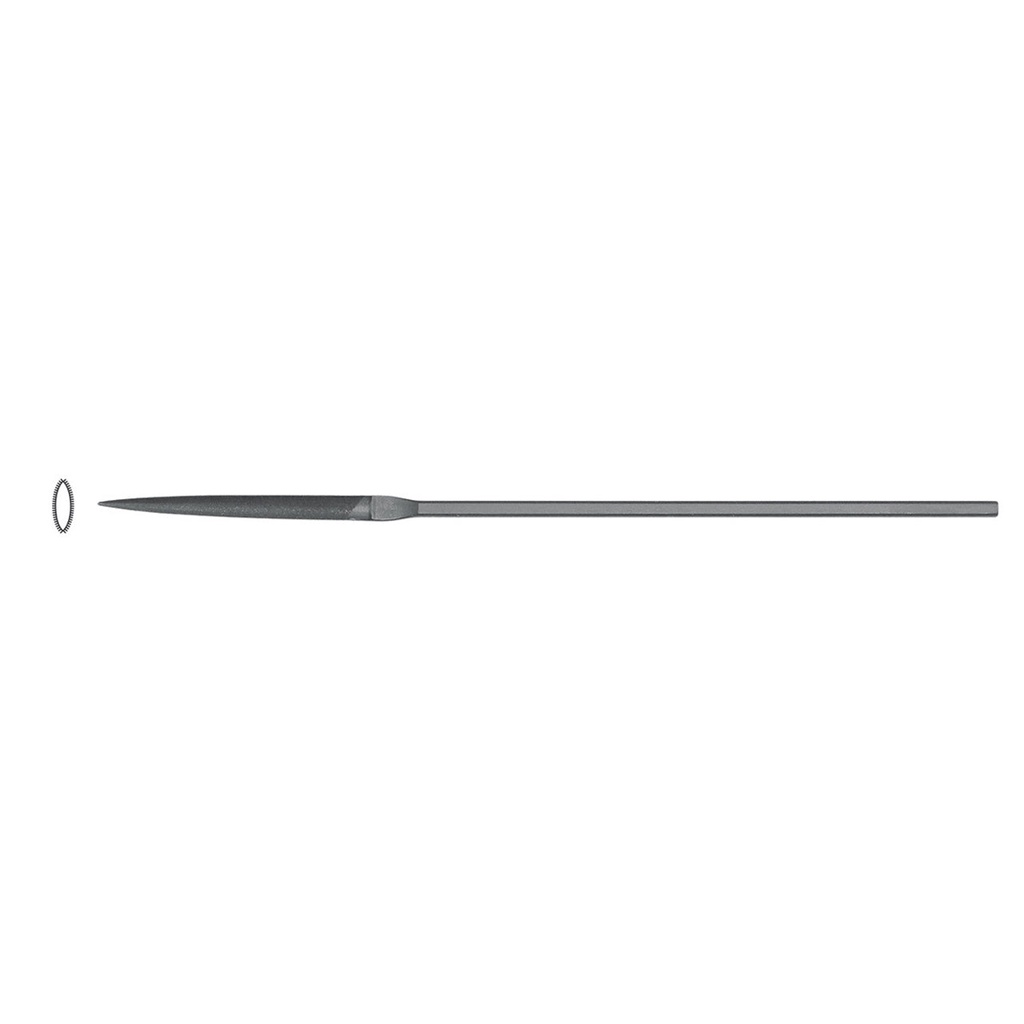 [725-1034] Crossing Cut 4 Swiss Escapement File