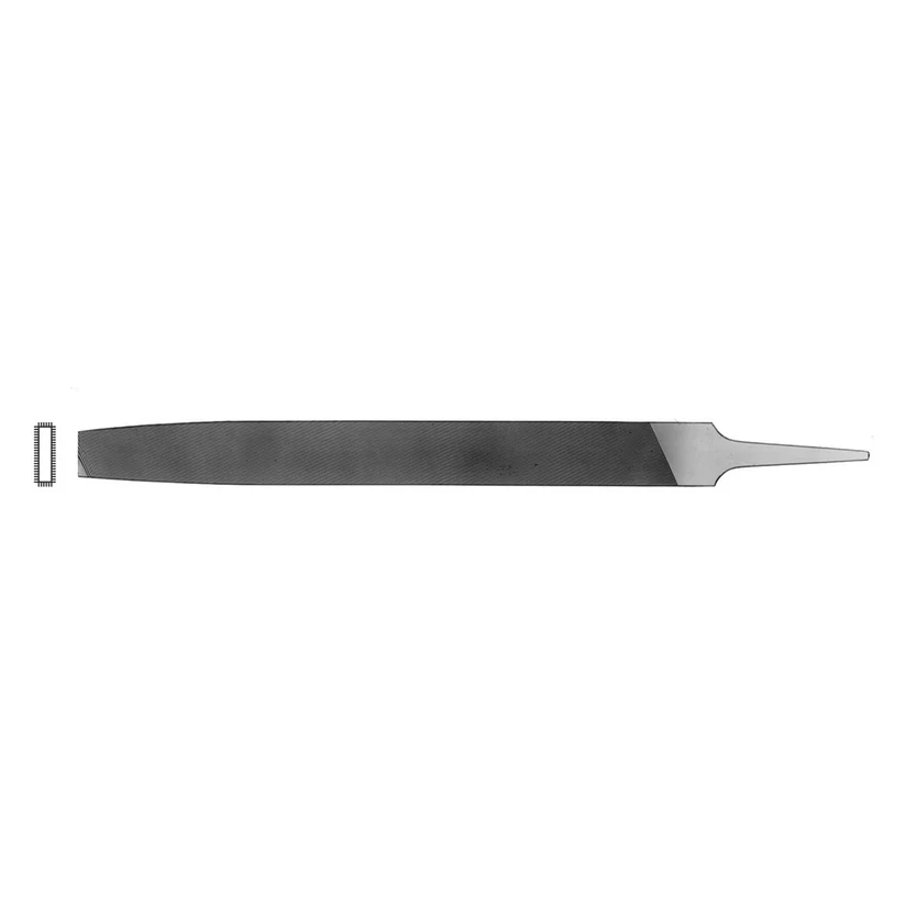 Grobet USA® American Pattern Files - Mill - 6" Smooth Cut