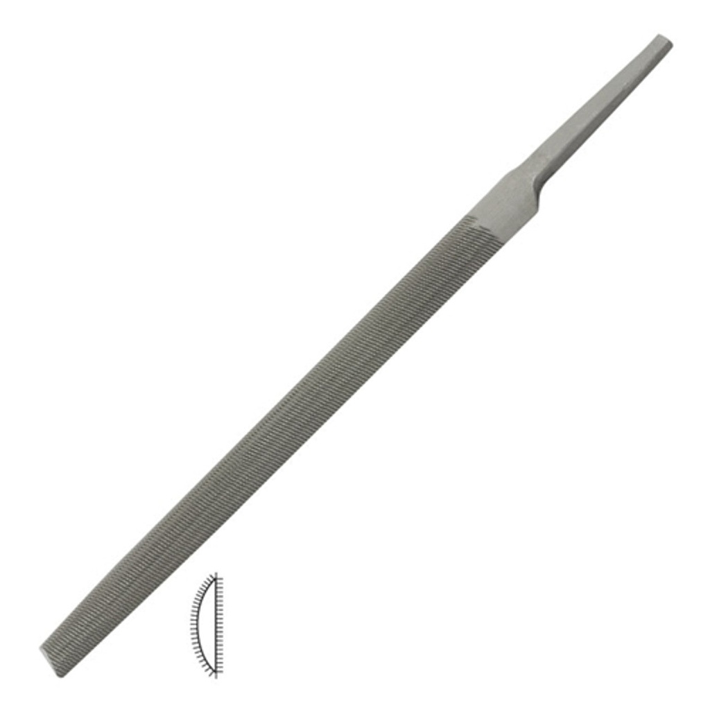 Grobet USA® American Pattern Files - Half-Round - 6" Bastard Cut