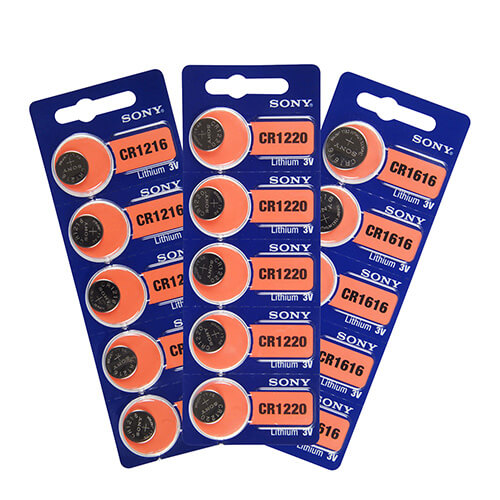 [808-3038] Sony® Murata Lithium Watch Batteries - CR2430 (Pkg. of 5)