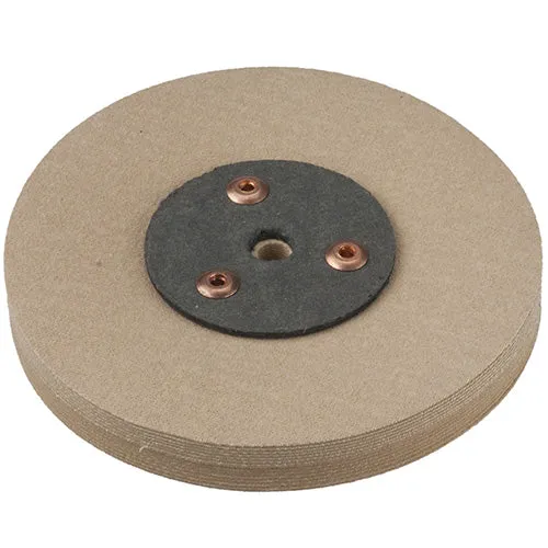 [142-5411] Duratex Brown Buffs - 5" x 1/2", 15 Ply