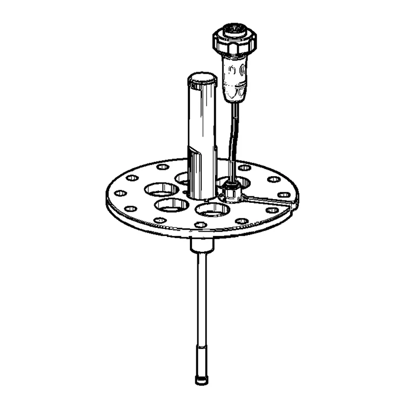 [852-4011] Holder Plate with Central Probe for DLyte 100PRO