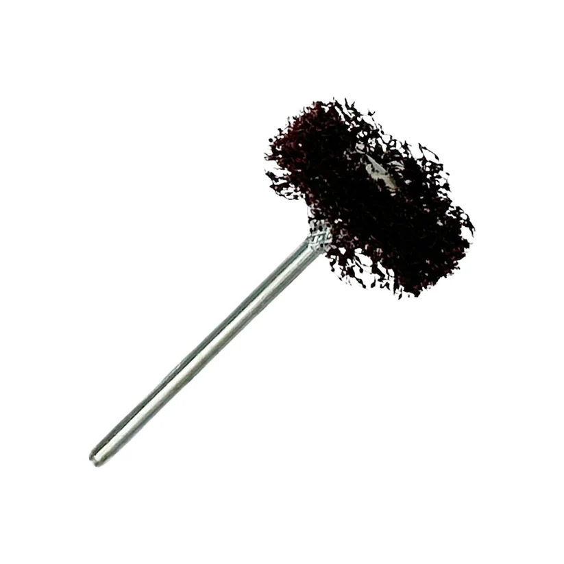 [288-2242] Medium 7/8" Satin Finish Buffs - 3/32" Shank Pkg of 12