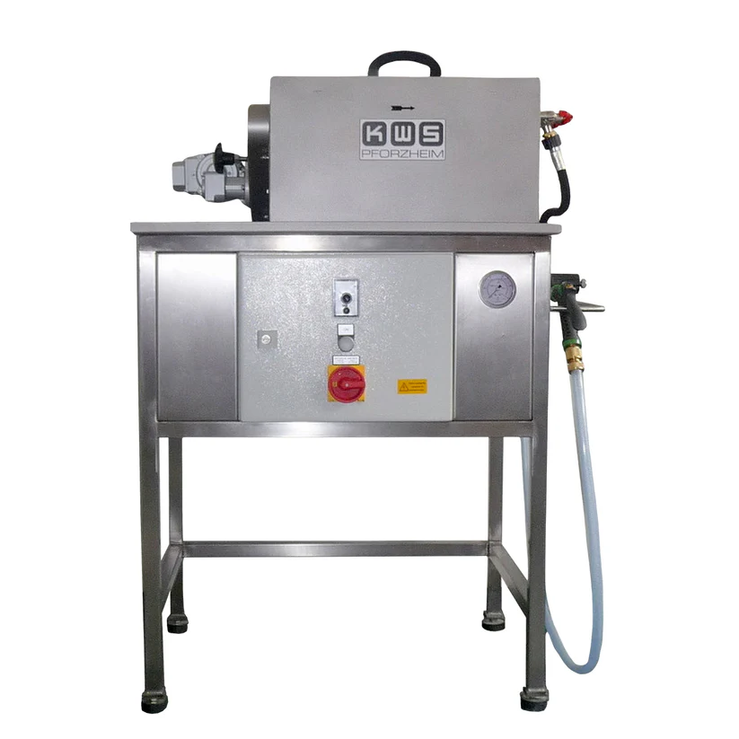[265-2190] KG 100 Automatic Flask Devesting and Cast Cleaning Machine