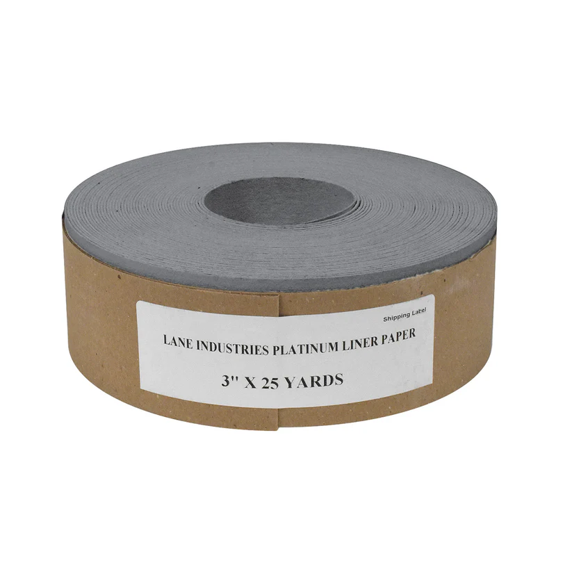 [260-0062] Non-Asbestos Platinum Liner Papers - 75 Foot Roll – 3"