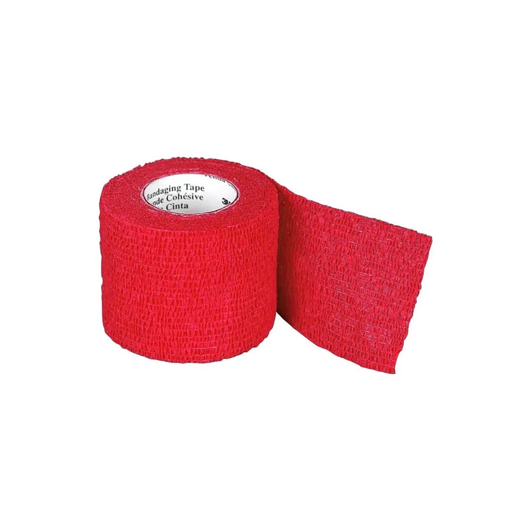 [816-0217] 3M™ Vetrap™ Finger Tape - Red
