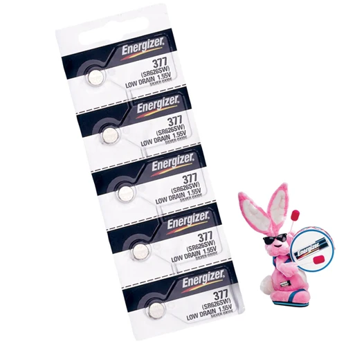 [808-0335] Energizer® Silver Oxide Batteries, 5-Packs - # 335 (Pkg. Of 5)
