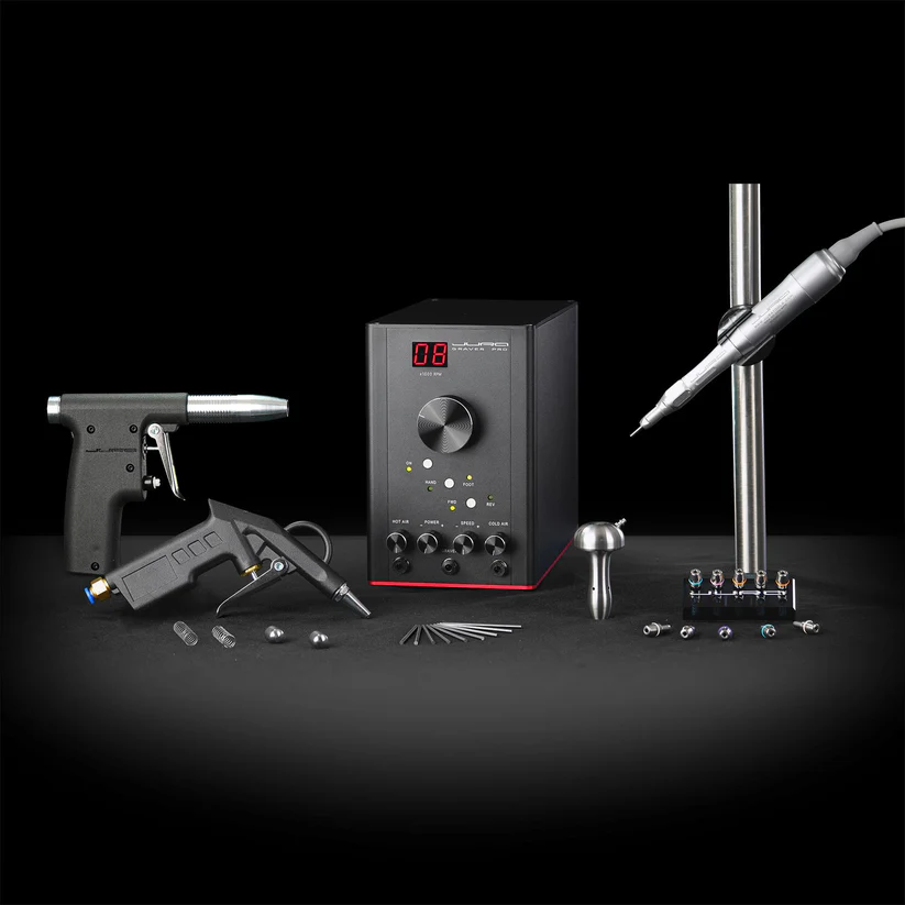 [856-9804] JURA Graver PRO with 2 Handpieces and 2 Air Blowers