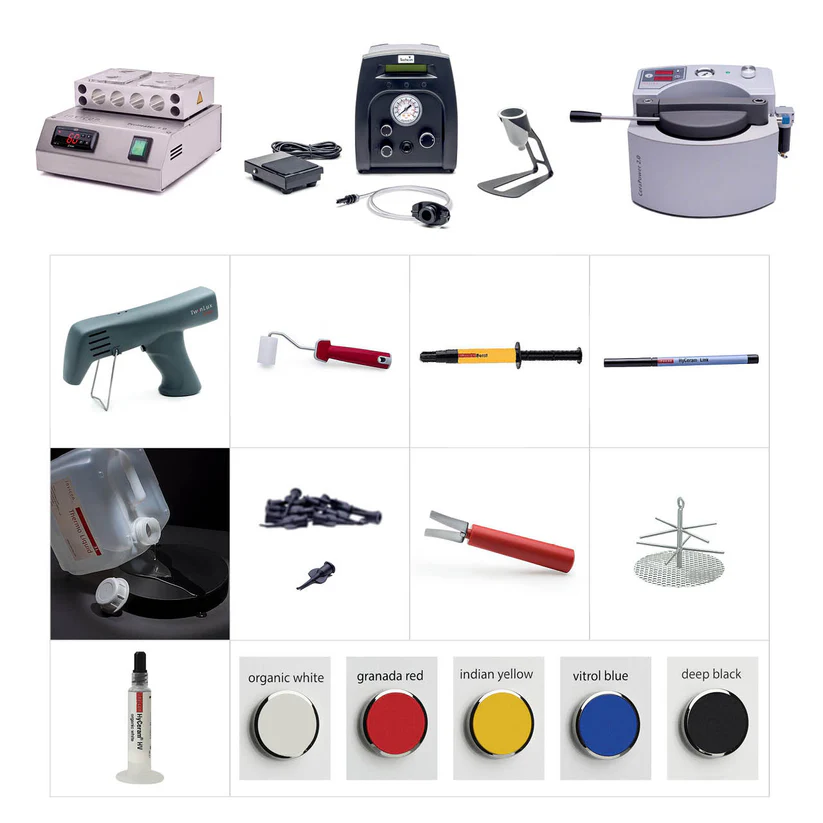 [821-3990] HyCeram® Starter Kit – Ceramic Color System for Jewelry