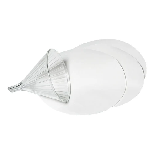 [210-2450] Ribbed Glass Funnel