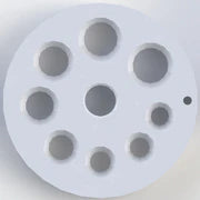 Reducing Die & Push Rod for Ring Stretcher (DELRIN)