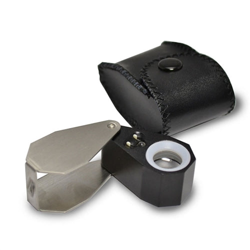 [407-29617] Grobet USA®14X Illuminated Jewelers Loupe with Ultraviolet Lighting