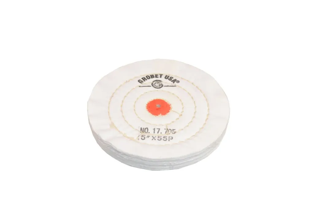 Grobet USA® Super Buff, 5″ x 55 Ply, Shellac Center