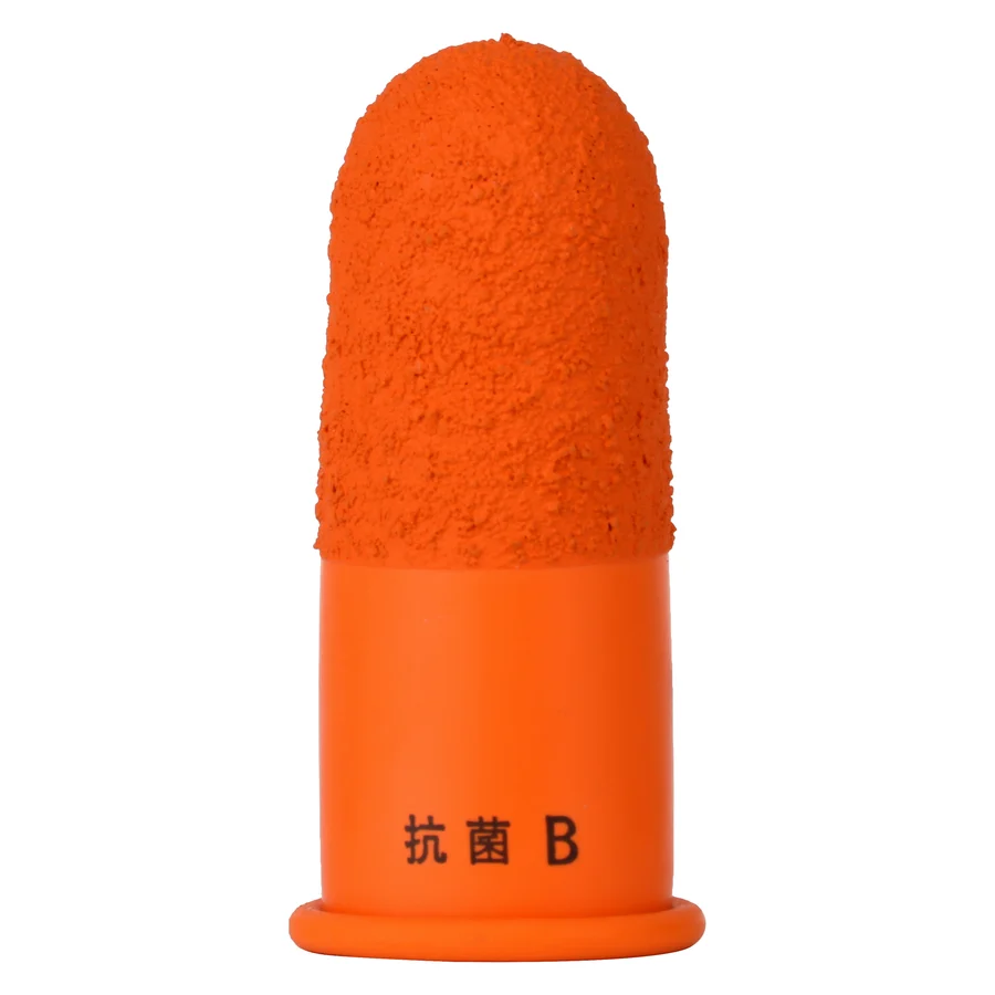 [1645-BB10B] Hanaki Rubber Finger Guards Medium (Pkg of 10)