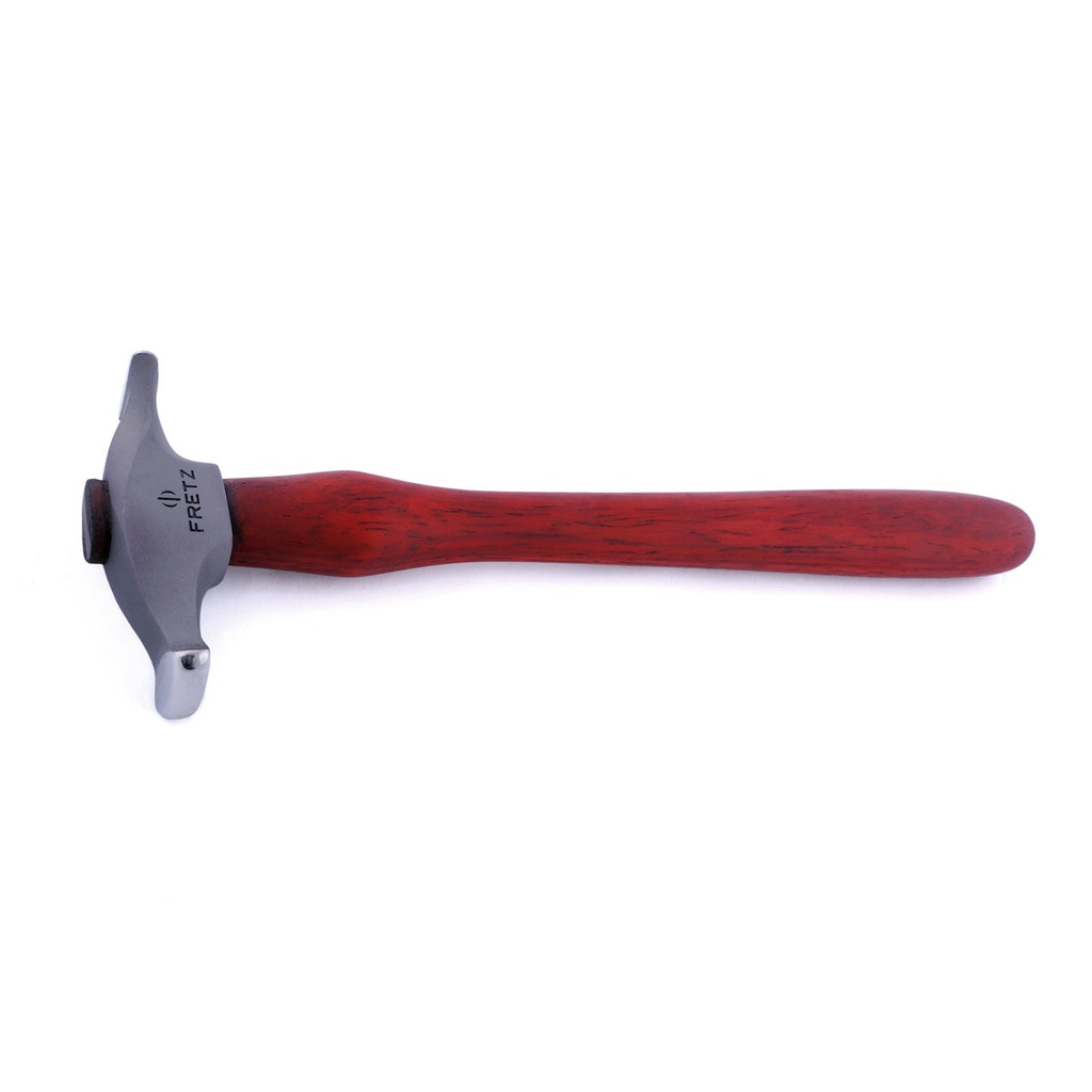 Fretz Narrow Round Raising Embossing Hammer HMR-8