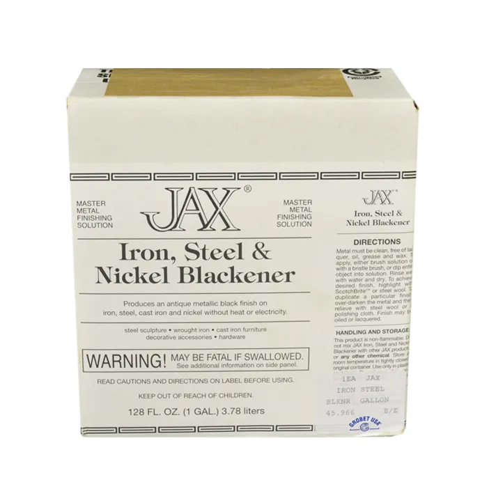JAX Iron, Steel and Nickel Blackener (Gallon)