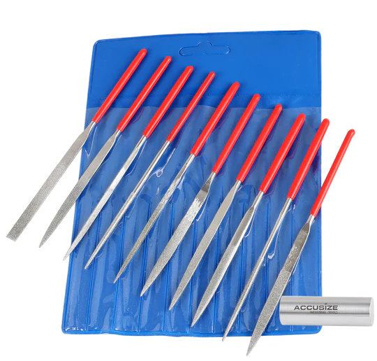 Economy Diamond Needle File Set (4")