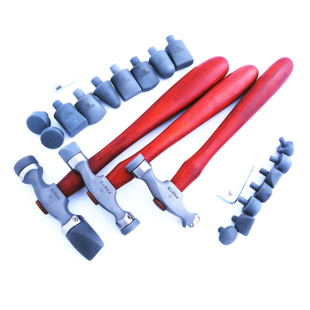 [821-8353] FRETZ SET-PLH Plastic Insert Set of 3 Hammers