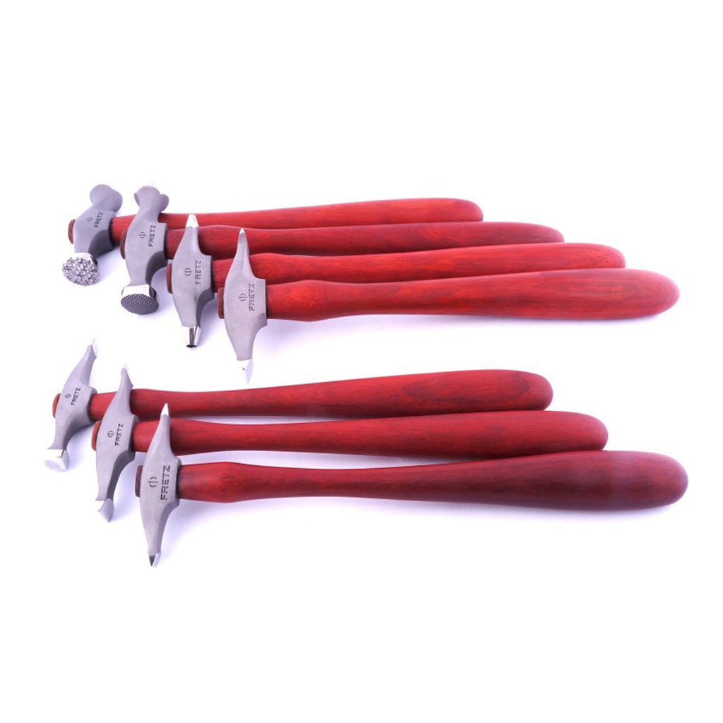 [821-8367] FRETZ HMR-T Texture Hammer Set of 7