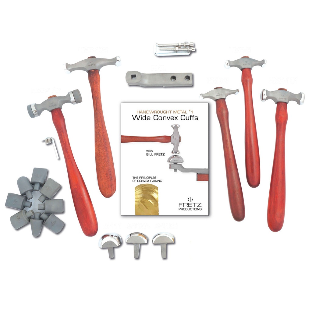 [821-8411] Fretz FP-1 Wide Convex Cuff DVD & Tool Set