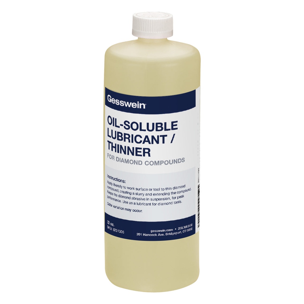 Lubricant/Thinner - Oil-Soluble, 32 oz. Bottle