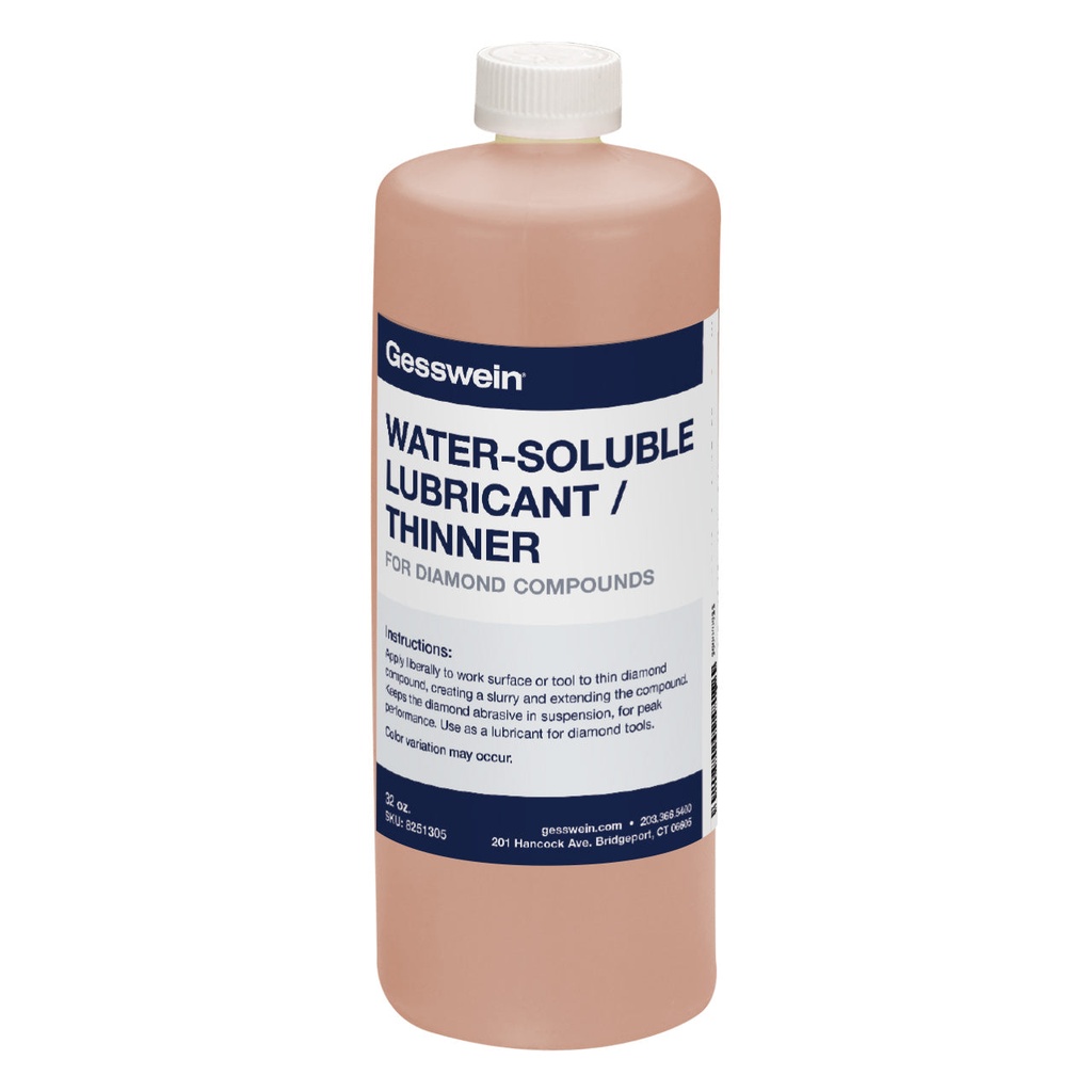 [825-1320] Lubricant/Thinner - Water-Soluble, 32 oz. Bottle