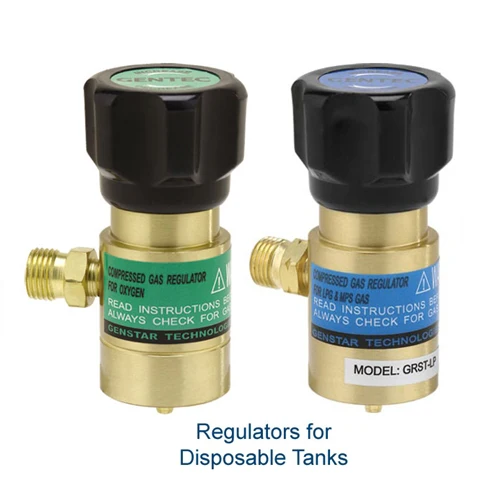 [830-1610] The Small Torch™ Regulators - Oxygen, for Disposable Tanks