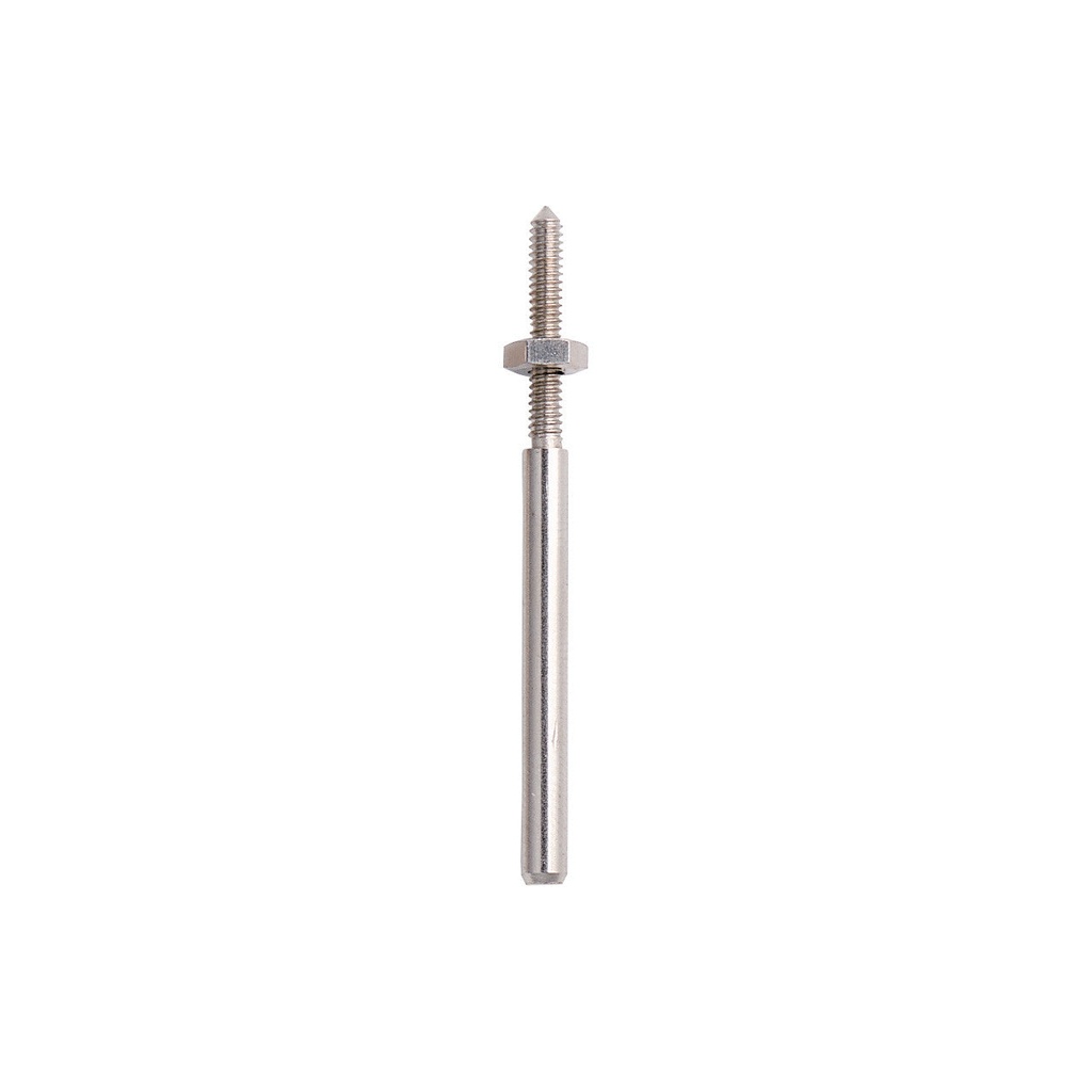 [840-3080] Threaded Mandrels with Nut - #4  (Pkg. of 3)