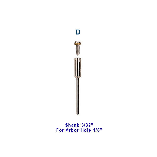 Screw Mandrels - # 311  (Pkg. of 3)