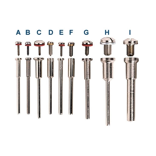 Screw Mandrels - # 321  (Pkg. of 3)