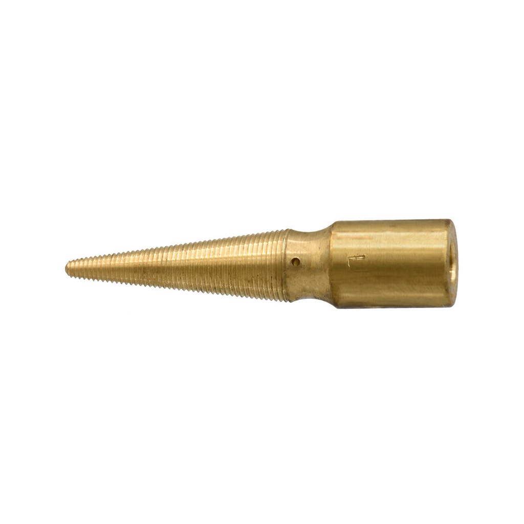 [840-5055] Tapered Spindle Baldor Brass Left