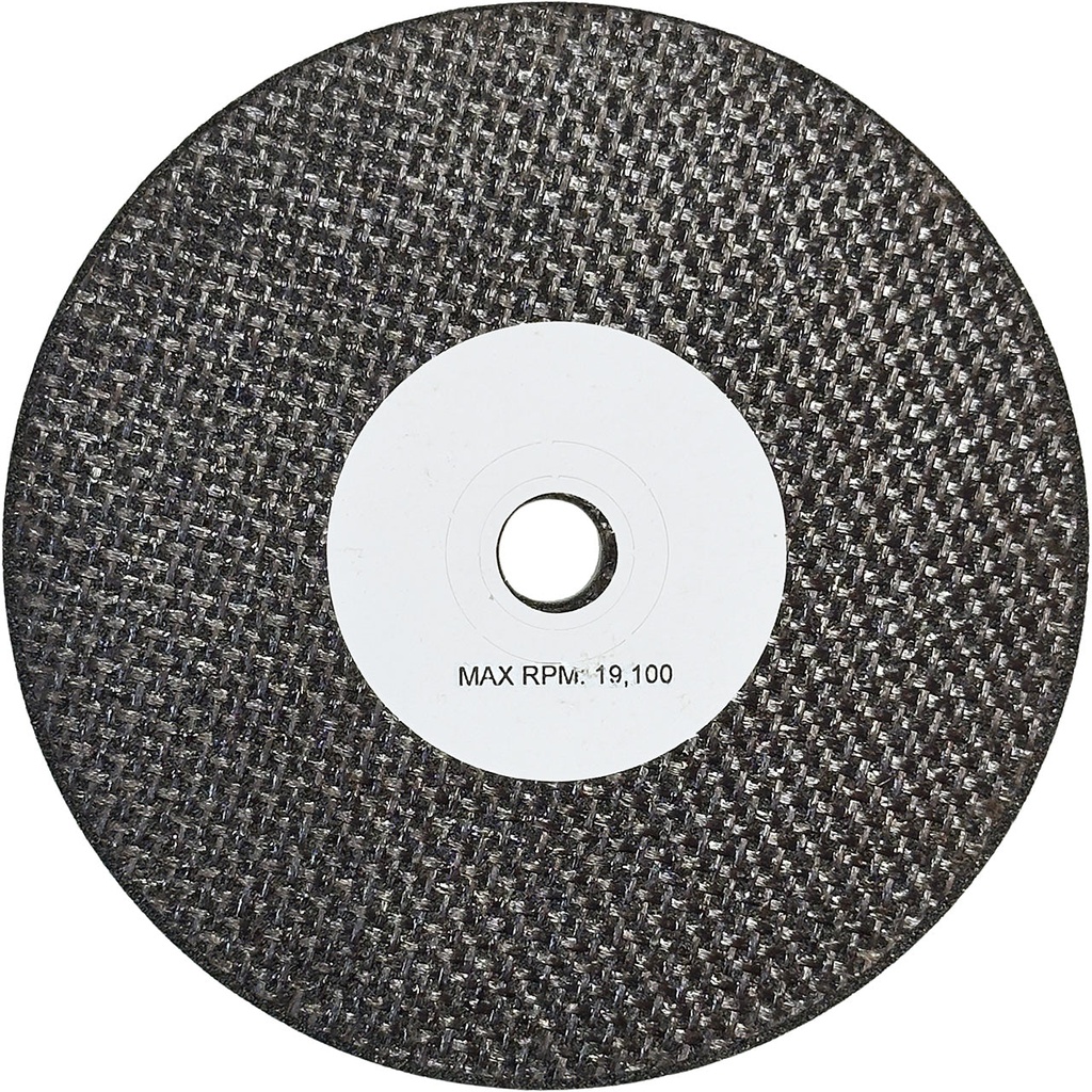 Nylon Cut-Off Discs, Aluminum Oxide - 4" x 0.094", 3/8" AH