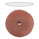 Cratex® 5P, 1"x1/8" Pumice, Small Knife-Edge Wheels - Box of 100