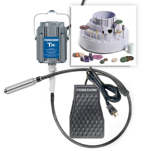 [850-0498] Foredom® TX 300 Flex Shaft Set