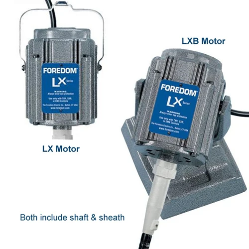 Foredom® LX Motors, High-Torque Low-Speed - 230V