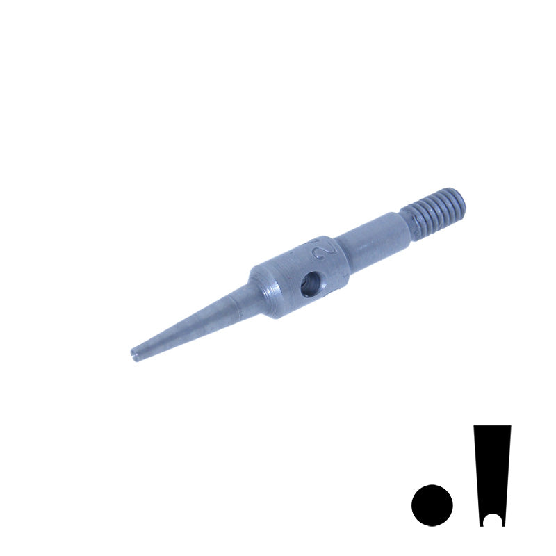 [850-3715] Badeco Swiss Hammer Handpiece - 1mm Concave Tip