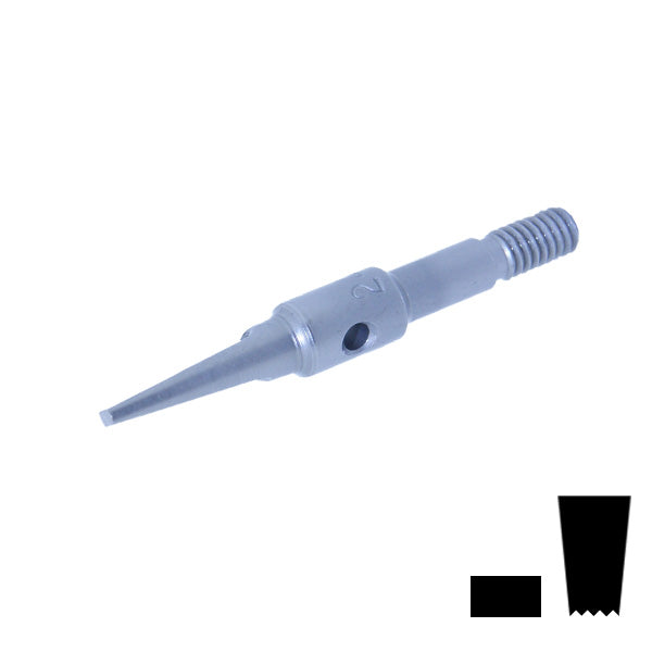 [850-3735] Badeco Swiss Hammer Handpiece - 1.2X2.5mm Smooth