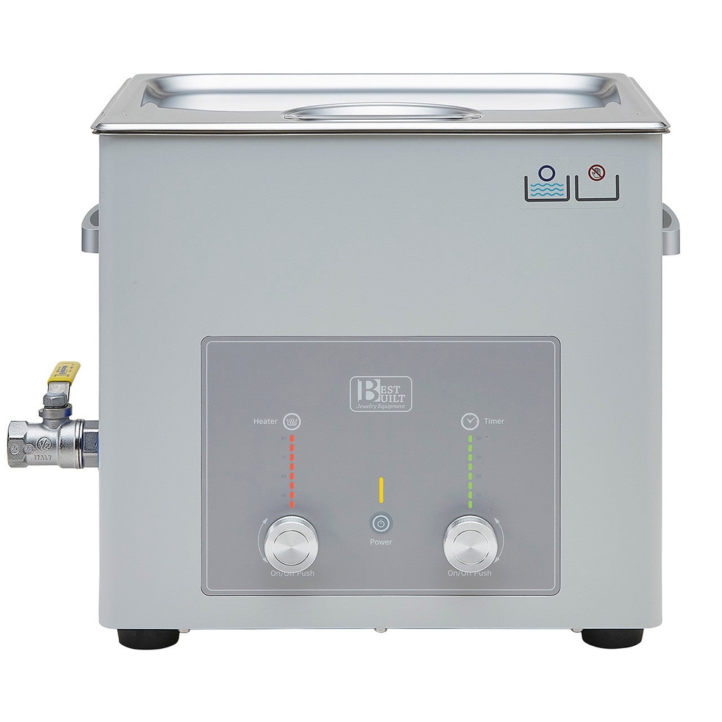 [851-1096] Best Built 10 Qt Digital Ultrasonic Cleaner