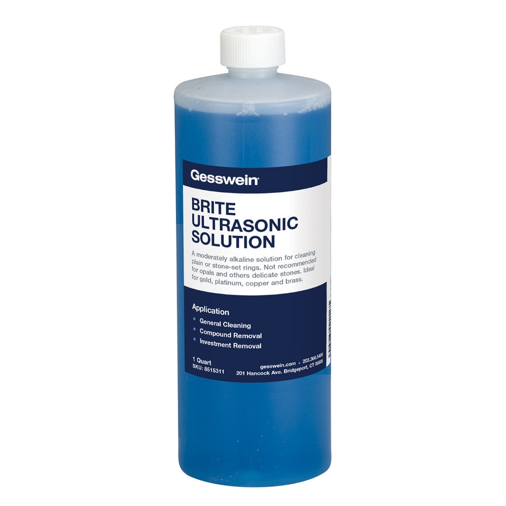 [851-5311] Gesswein® Brite Solution - 1 Quart