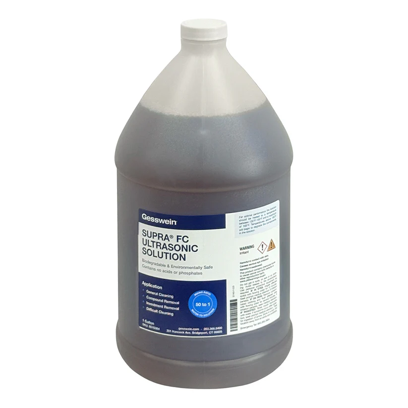 [851-5384] SUPRA® FC Ultrasonic Solution - 1 Gallon Bottle