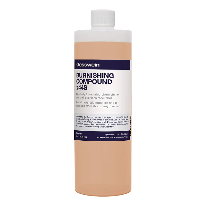 Burnishing Compound #44S for Stainless Steel Media - 1 Quart