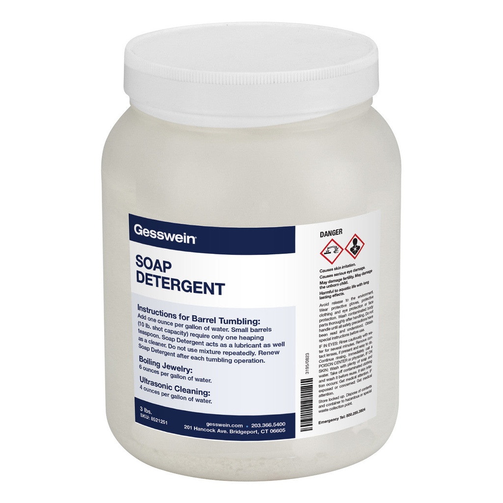 Soap Detergent for Rotary Tumbling 3lbs.