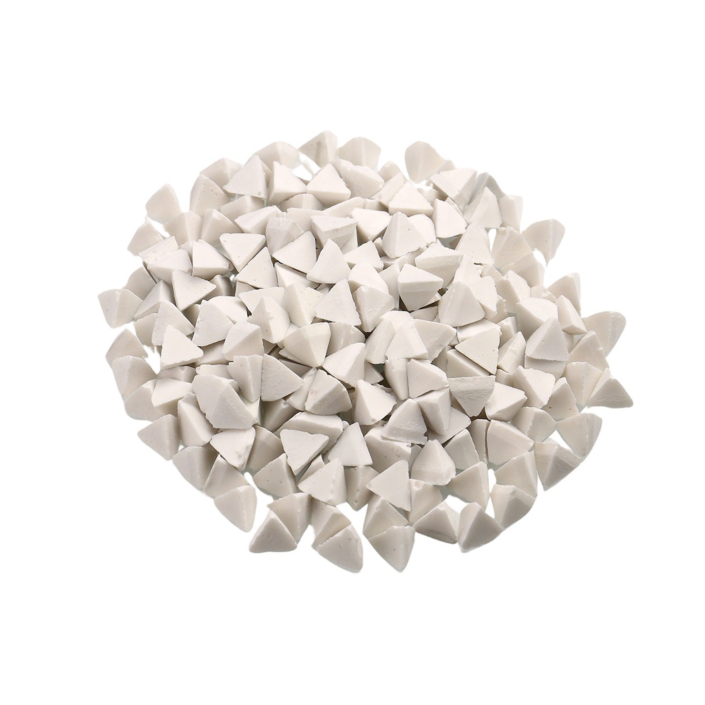 [852-3184] Avalon White Plastic Pyramid 10x10 Media 1kg.