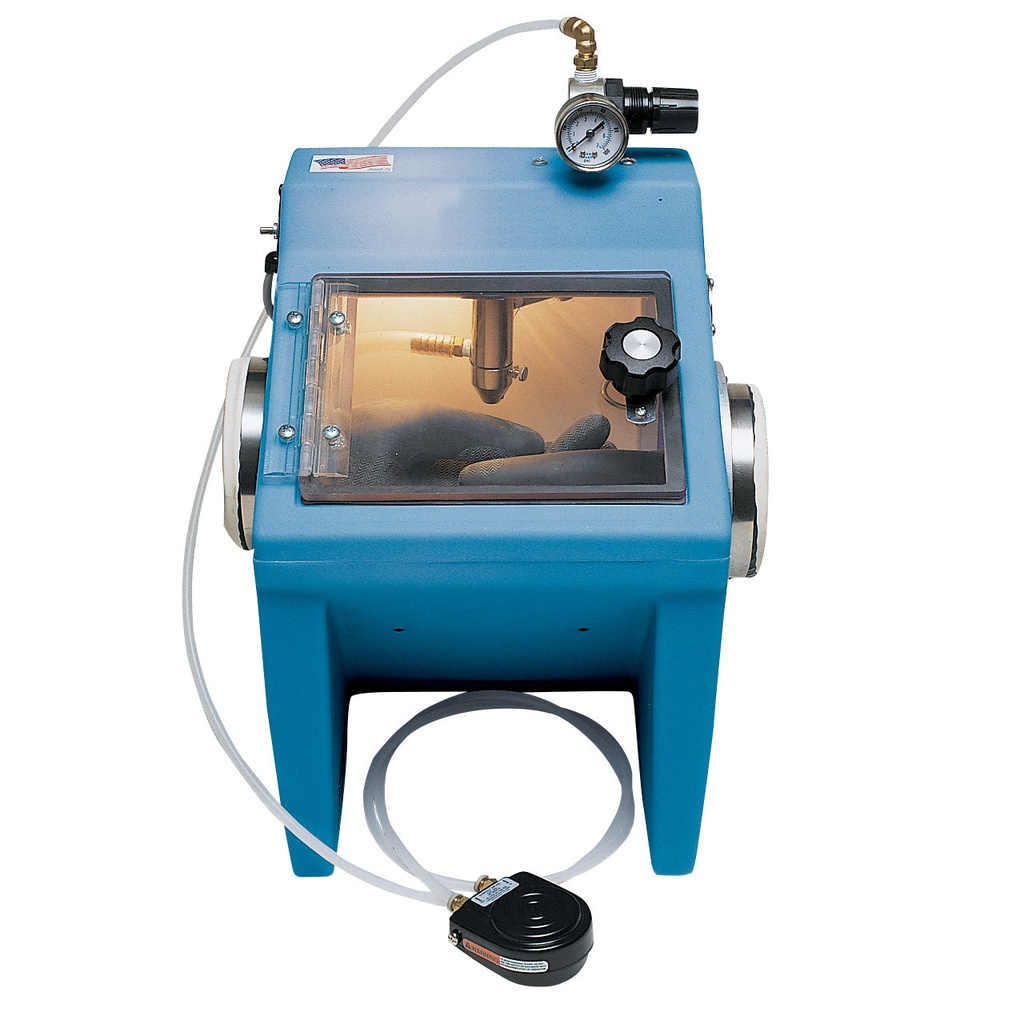 Tabletop Sandblaster - Dual, 220V, 50/60Hz