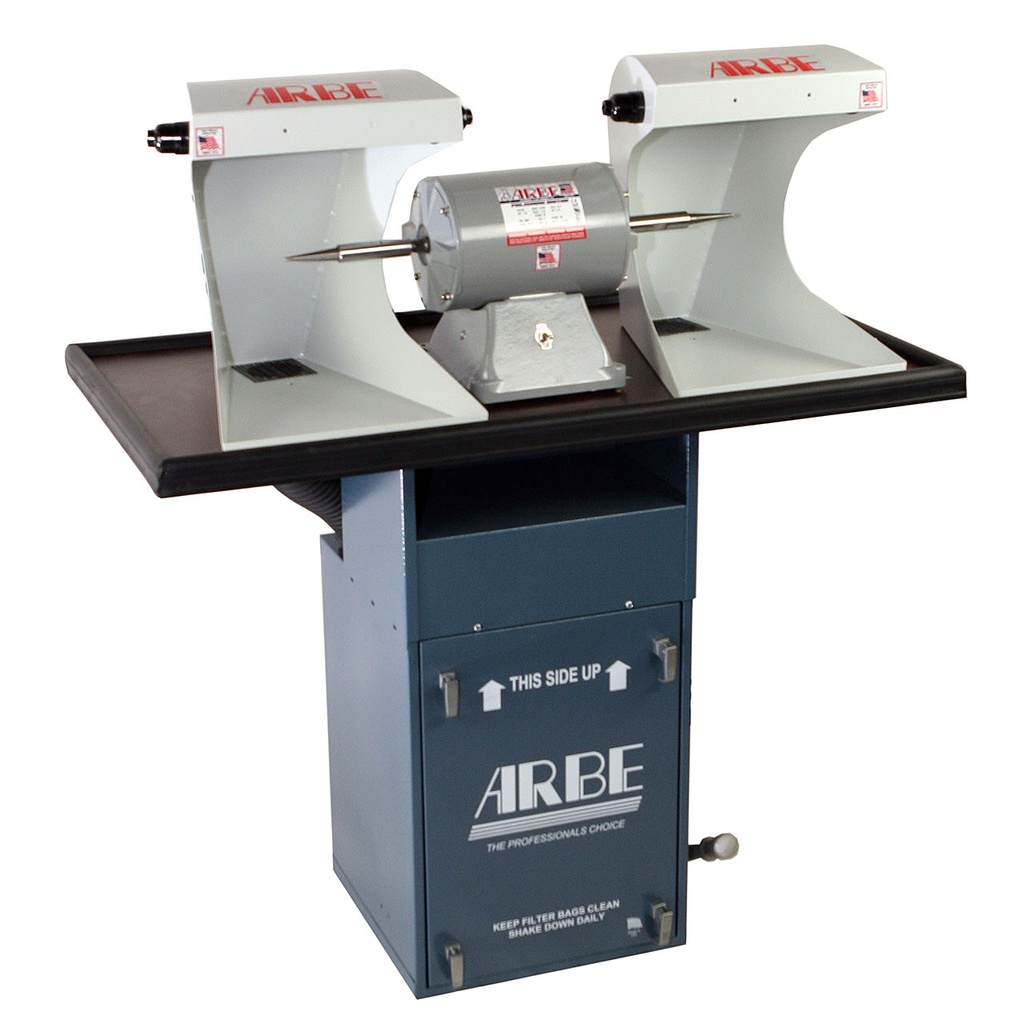 [854-1325] ARBE Mini Double Spindle Floor Model Polishing System