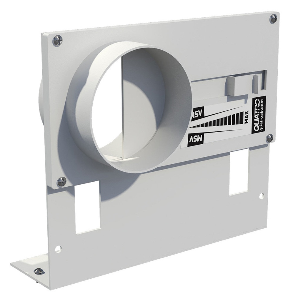 [854-1476] Quatro Manual Slide Valve 1.5" Inlet  with Stand