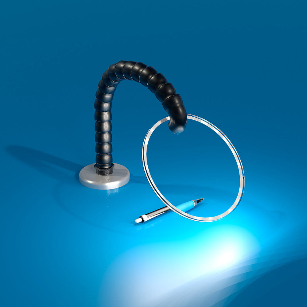 LED Magnifier/Shield with Magnetic Base