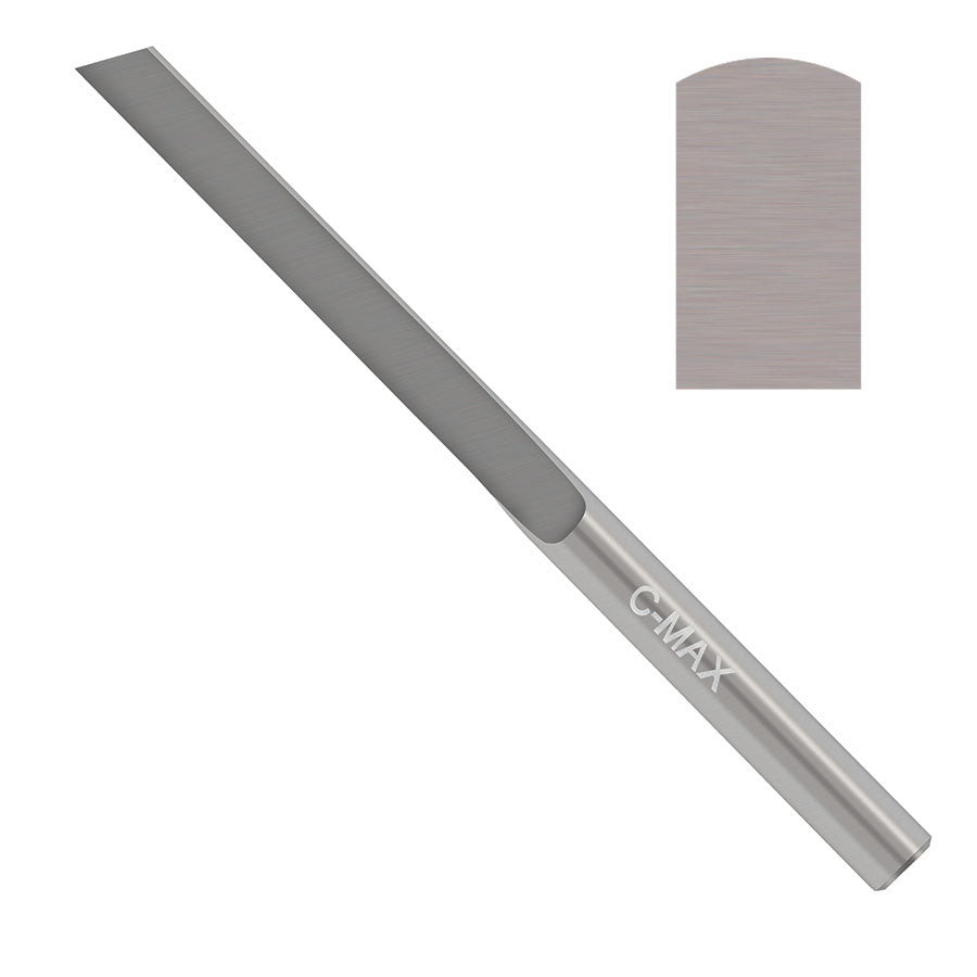 [855-9827] GRS® C-Max Graver #43 Parallel Flat