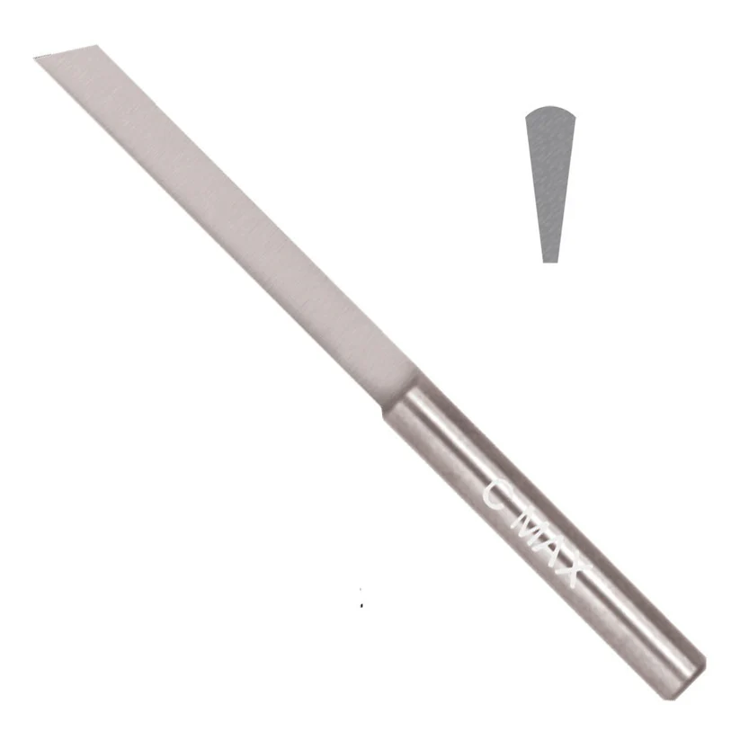 [855-9832] GRS® C-Max Graver #36 Tapered Flat